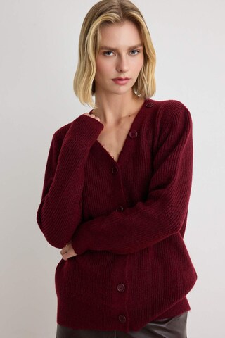 Trendyol Strickjacke in Rot: Vorderseite