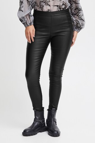 PULZ Jeans Slimfit Κολάν 'Tokyo' σε μαύρο