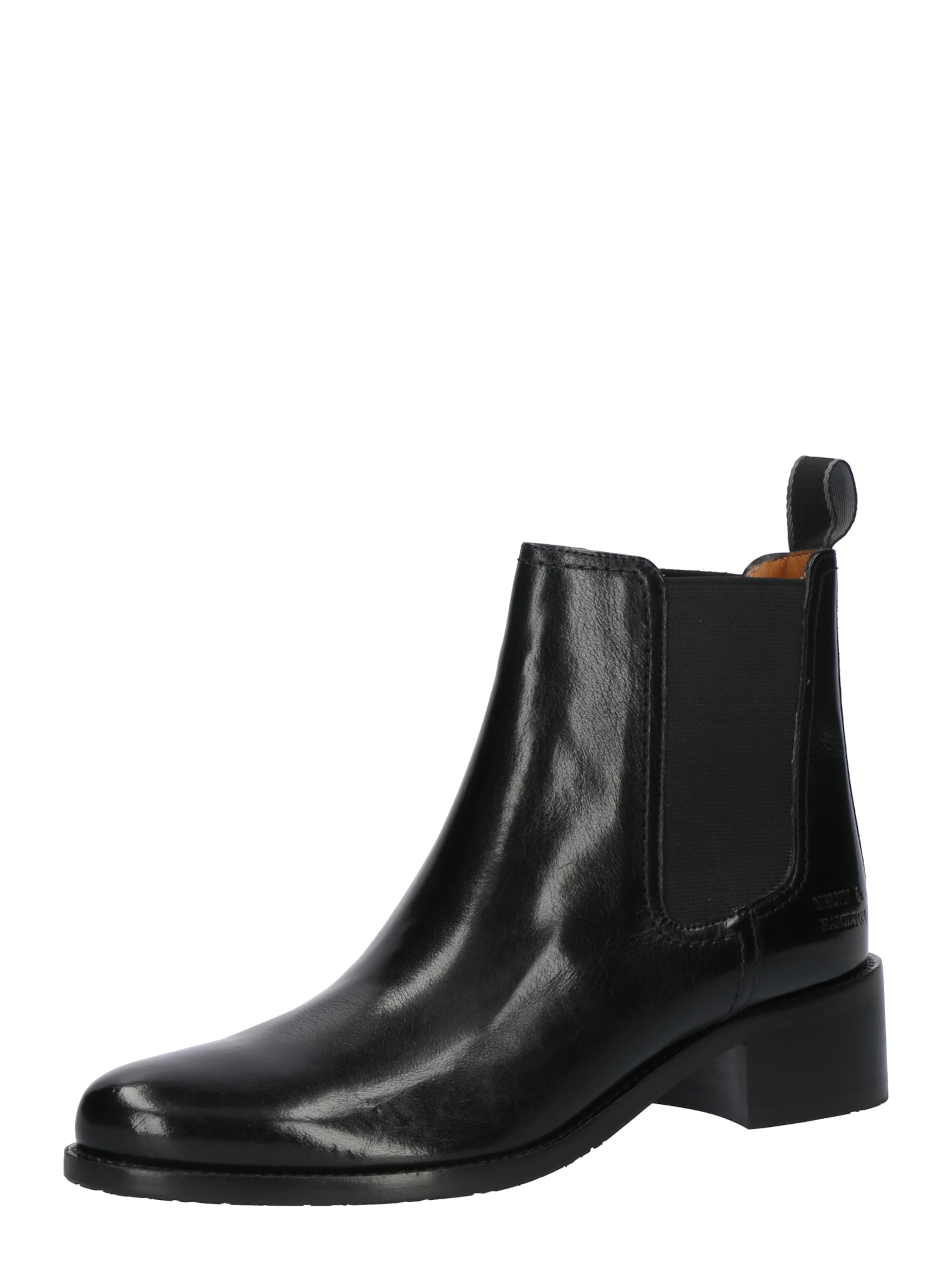 MELVIN & HAMILTON Chelsea Boots 'Kaya 1' in Schwarz: Vorderseite