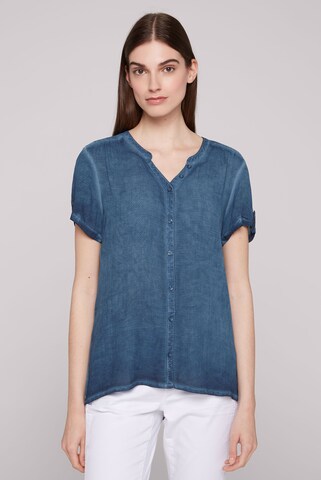 Soccx Blouse in Blue: front