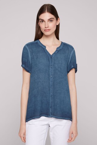 Soccx Bluse in Blau: predná strana