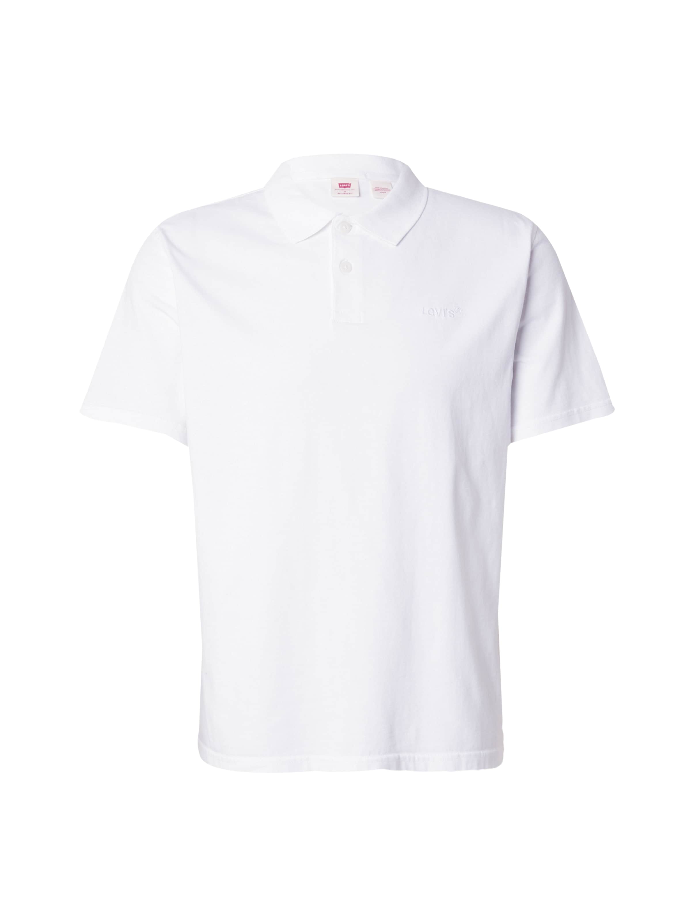LEVI'S ® Särk 'Authentic Polo', värv valge: eest vaates