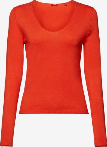 Pull-over ESPRIT en orange : devant