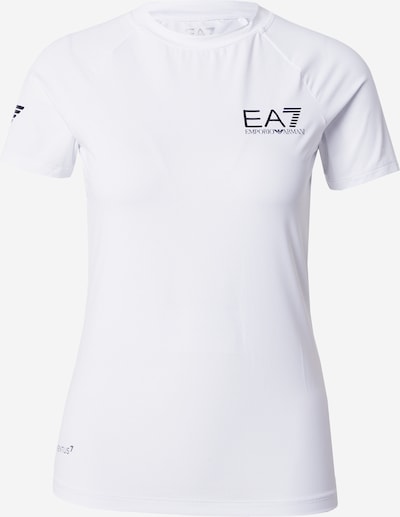 EA7 Emporio Armani T-shirt fonctionnel en noir / blanc, Vue avec produit