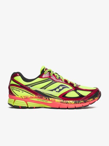 Sneaker bassa di saucony in giallo: frontale