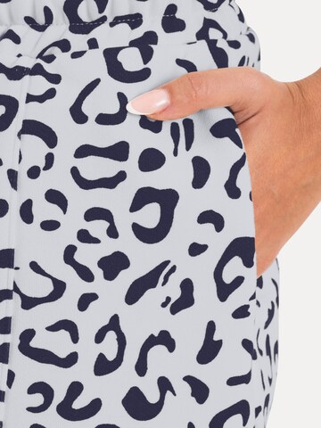 Loosefit Pantalon Smilodox en bleu