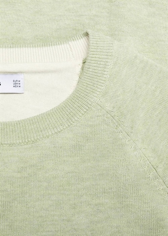 Pull-over 'Ten' MANGO MAN en vert