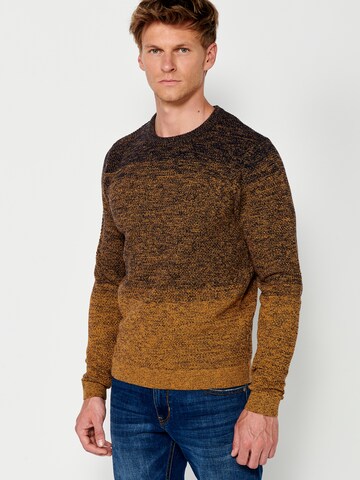 Pullover di KOROSHI in giallo: frontale