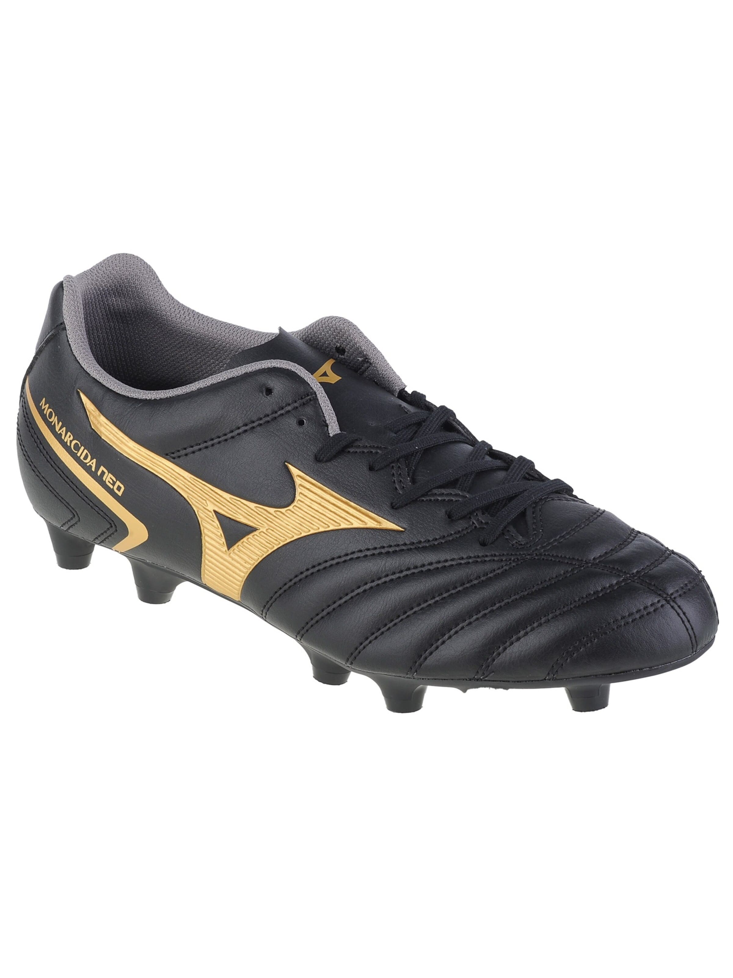 MIZUNO Soccer shoe 'Mizuno Monarcida Neo II FG' in Black: front