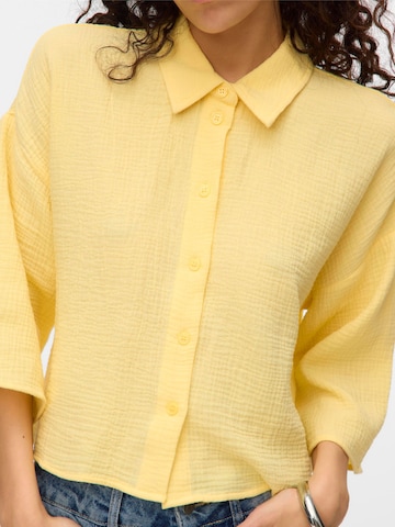 VERO MODA Bluse 'VMNatali' i gul