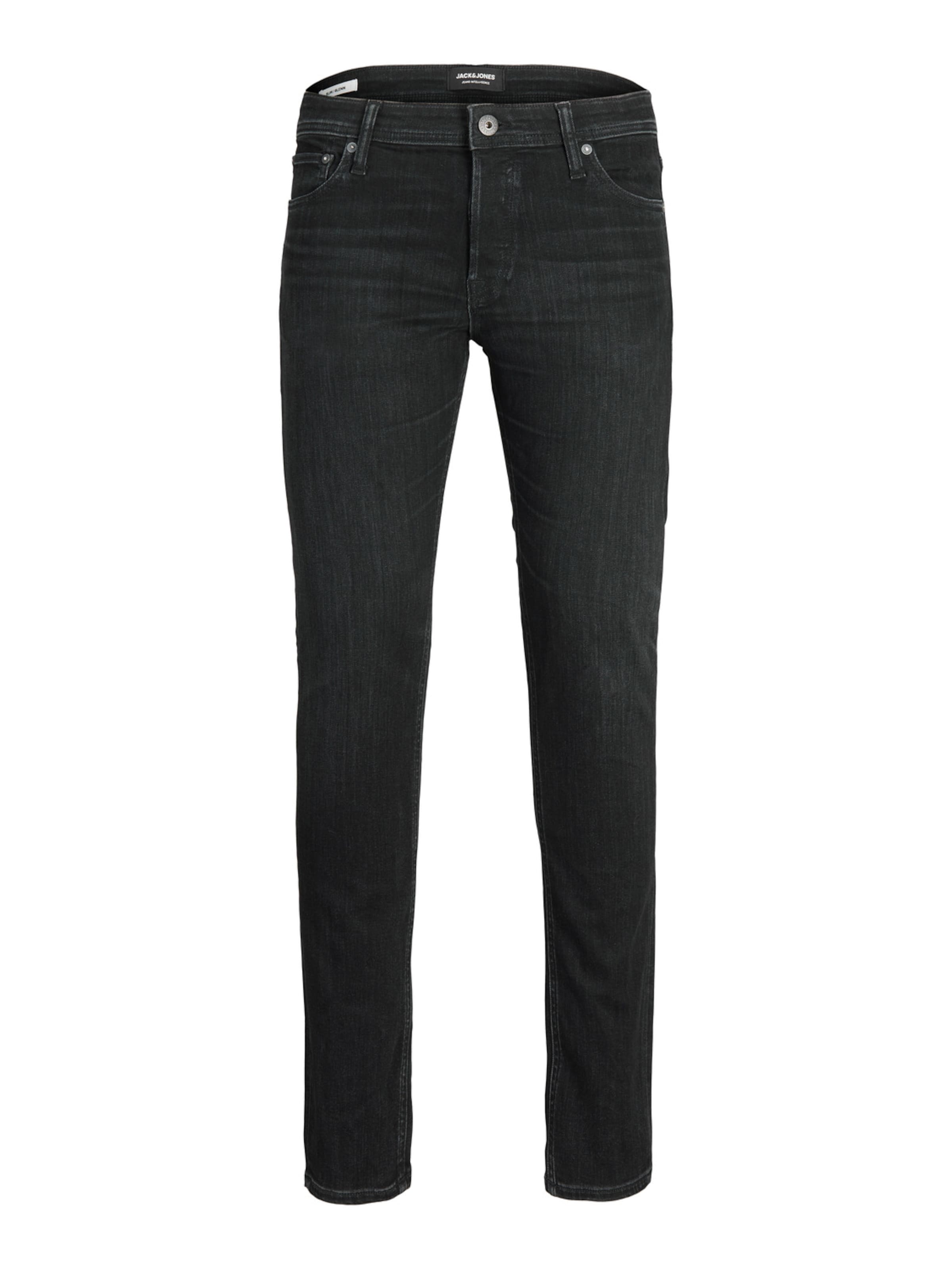JACK & JONES Τζιν 'JJIGlenn JJOriginal' σε μαύρο: μπροστά