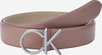 Ceinture Calvin Klein en violet : devant