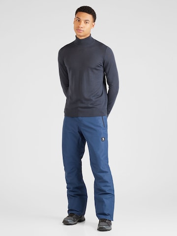 Regular Pantalon outdoor 'Footrail' BRUNOTTI en bleu