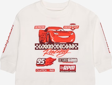 balta GAP Marškinėliai 'DIS CARS': priekis