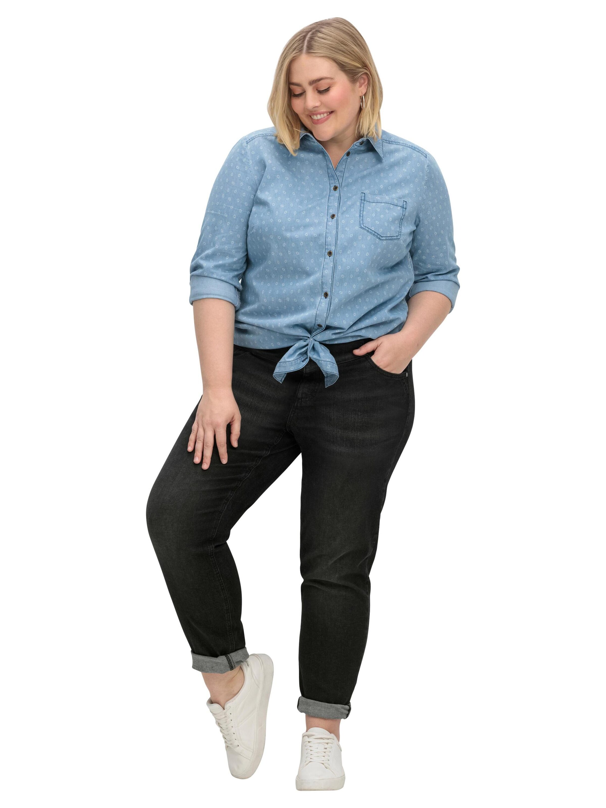 SHEEGO Slimfit Farmer - fekete