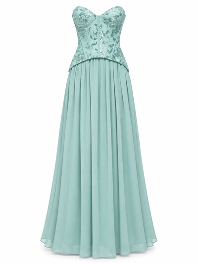 Ombre Abendkleid‌‌ in 36 in schilf, Produktansicht