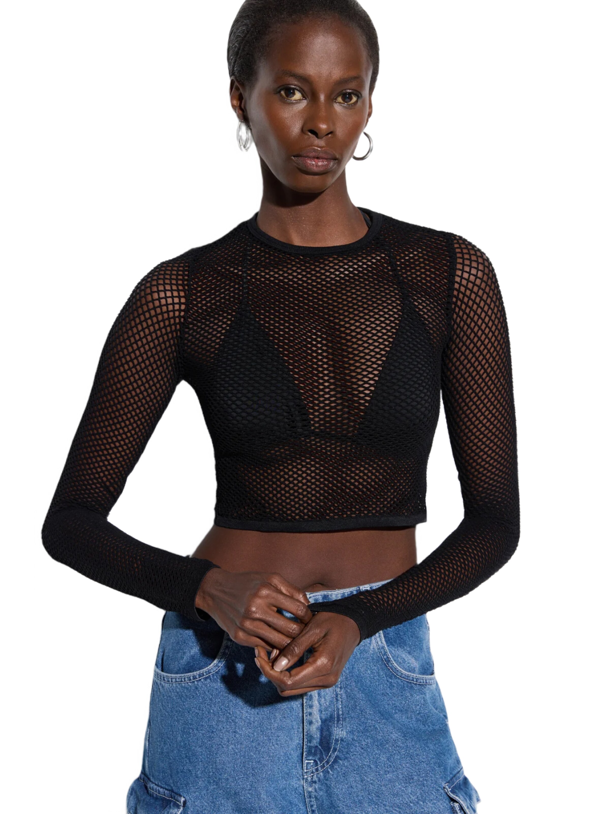 No Matter What Trui in Zwart: voorkant