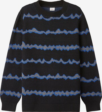 s.Oliver Sweater in Black: front