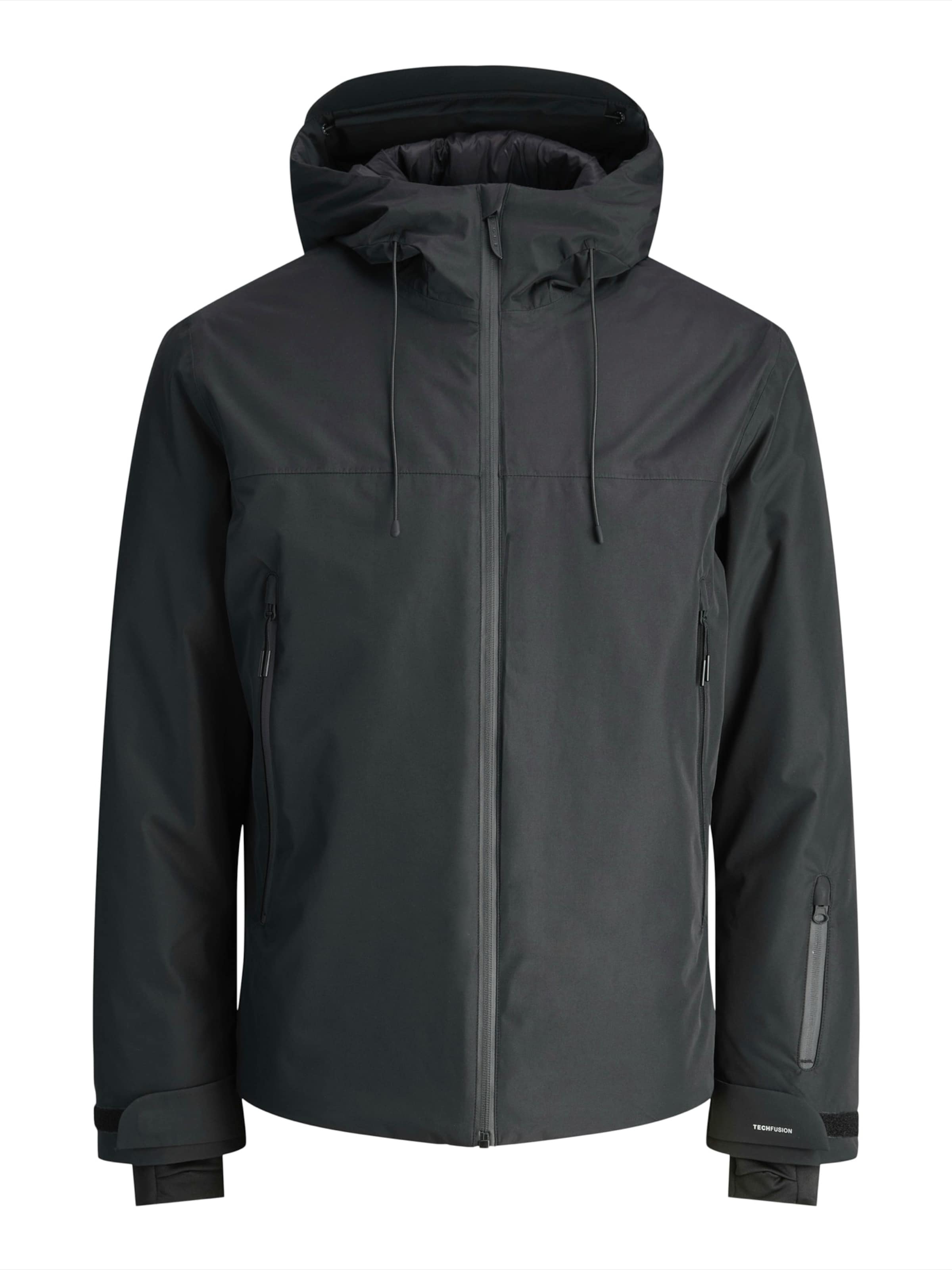 JACK & JONES Between-Season Jacket 'JCOFUSION' in Black: front