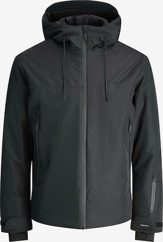 Veste mi-saison 'JCOFUSION' JACK & JONES en noir : devant