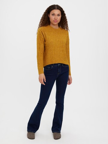 VERO MODA Sweater in Brown