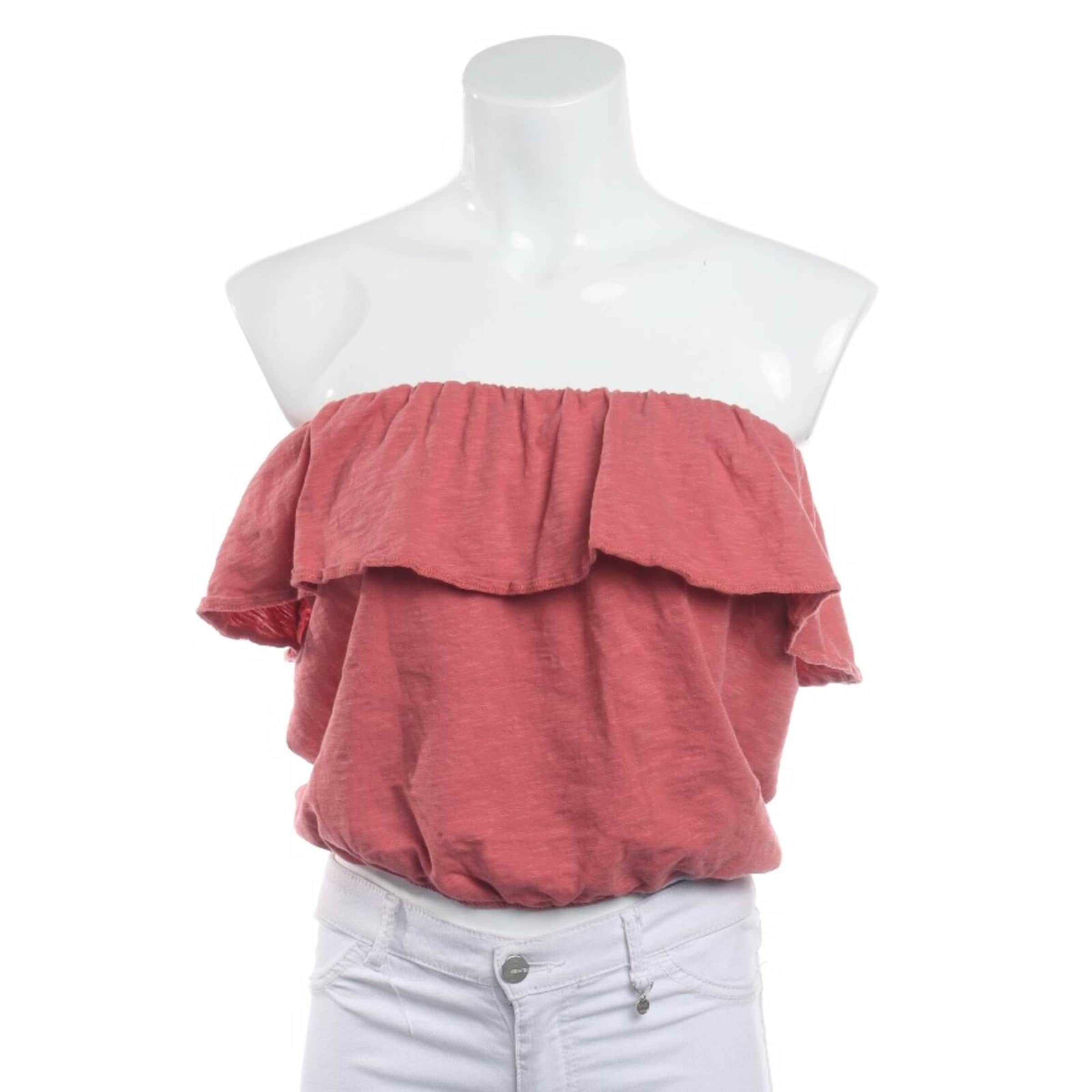 Ba&sh Top / Seidentop XXS in Rot: Vorderseite