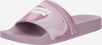 LEVI'S ® Pantofle 'JUNE STAMP' – pink: přední strana