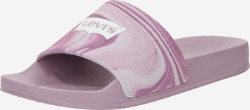 rozā LEVI'S ® Ādas čības 'JUNE STAMP': no priekšpuses