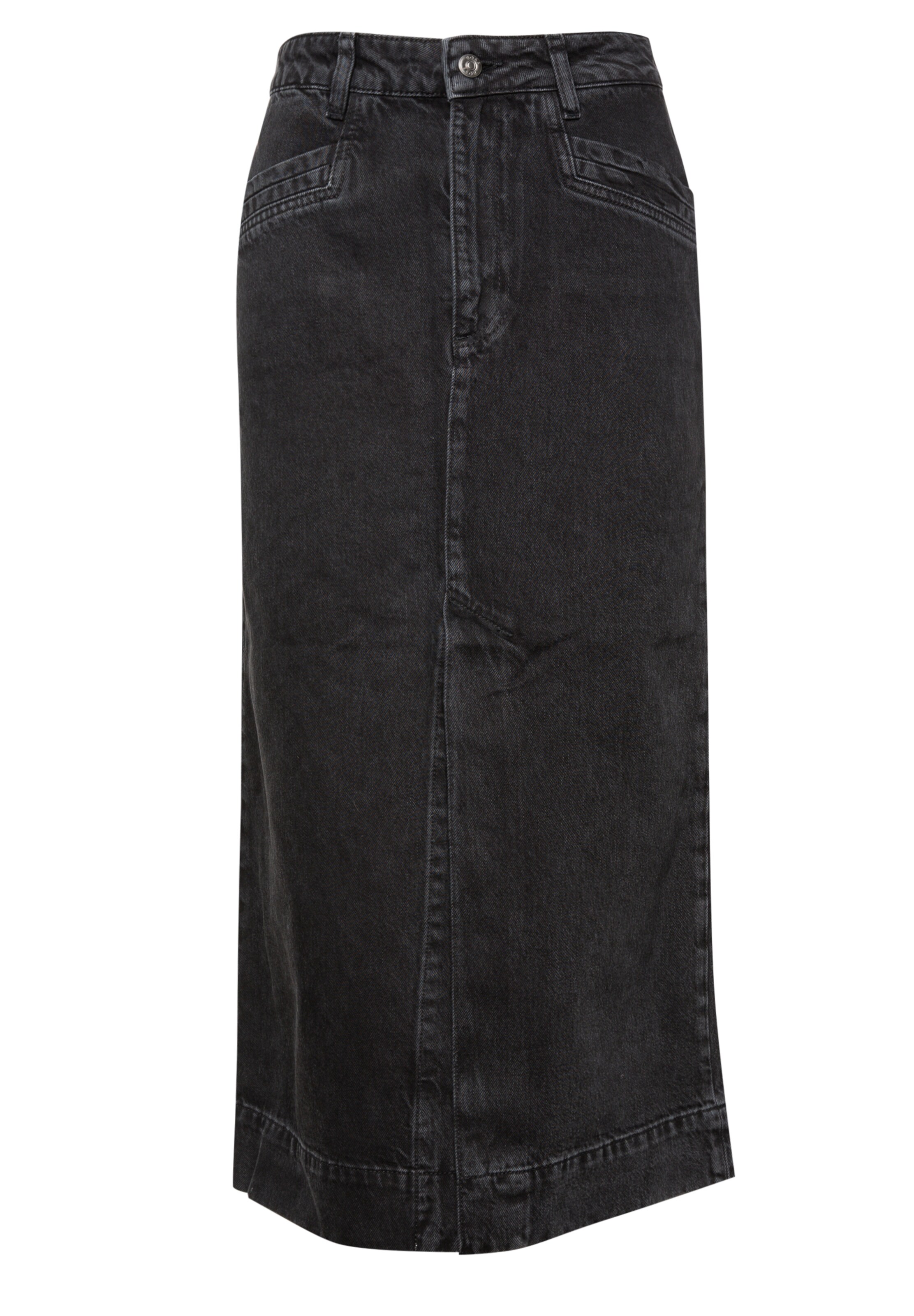 BOSS Jeansrock 'Semaire' in Schwarz: Vorderseite