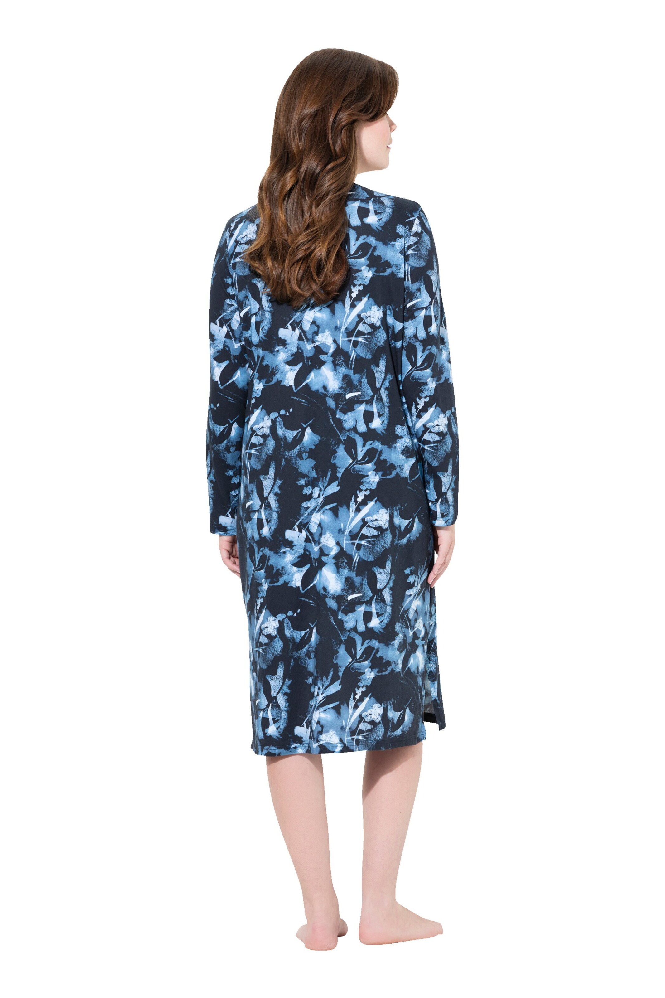 Ulla Popken Nachthemd in Zwart