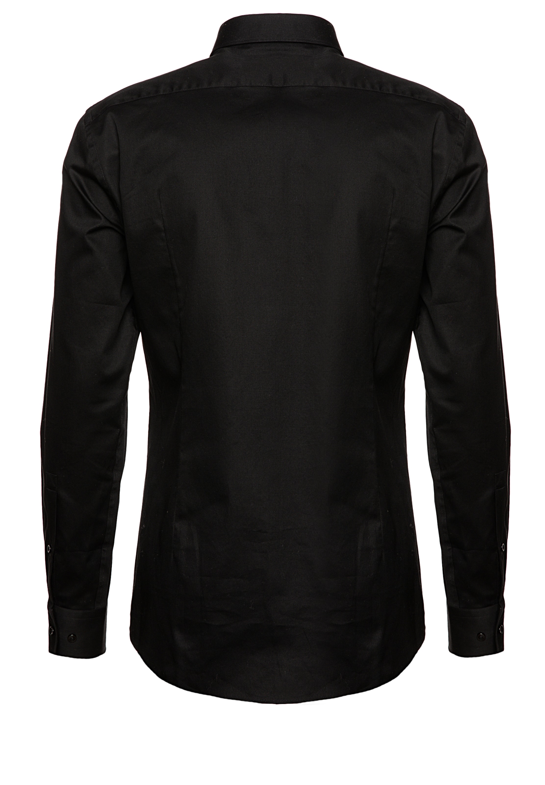 HUGO Slim Fit Hemd 'Kenno' in Schwarz