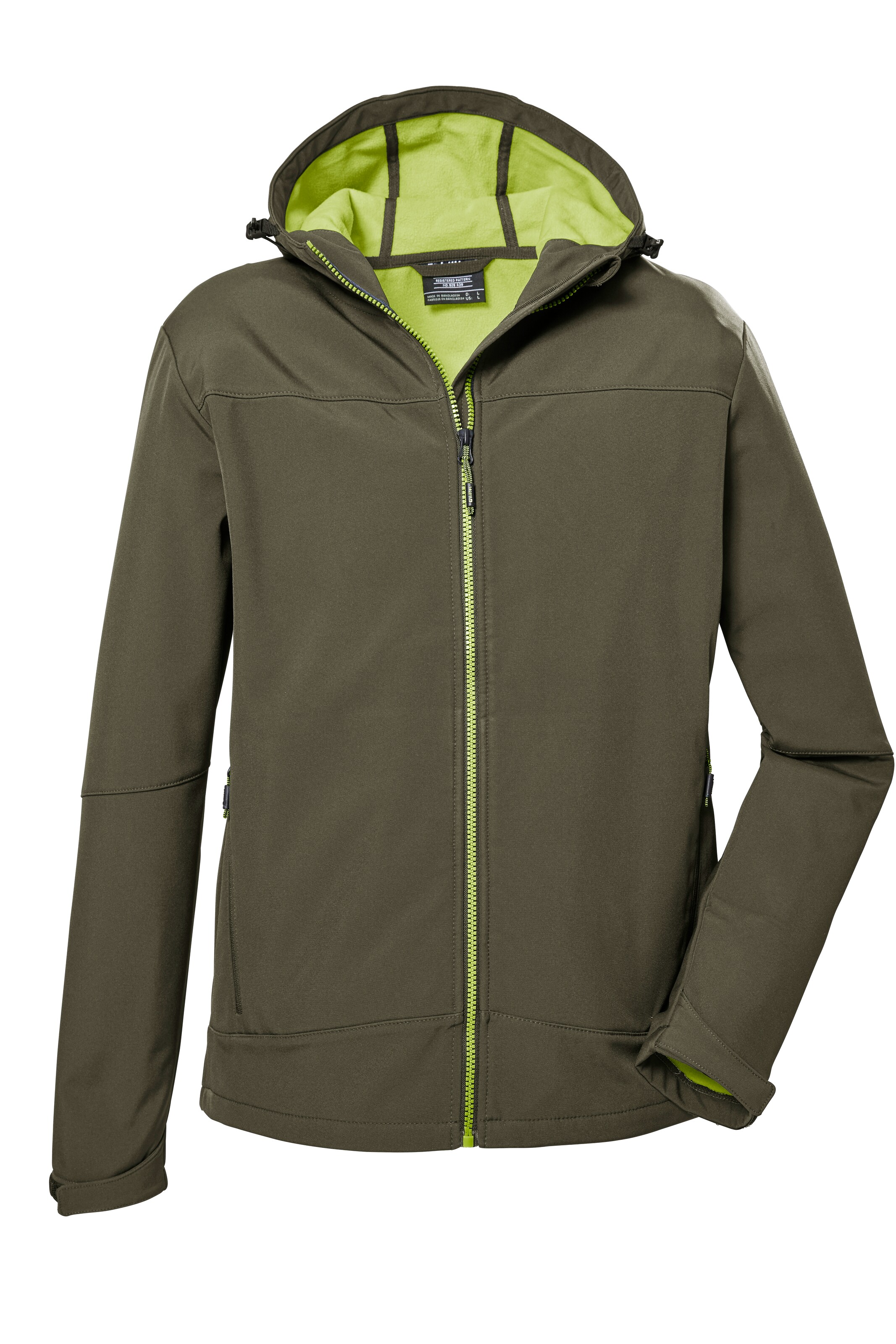 KILLTEC Performance Jacket in Green: front