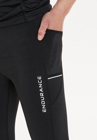 ENDURANCE Skinny Athletic Pants 'Energy' in Black