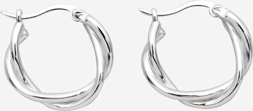 Boucles d'oreilles 'Macie' EDITED en argent : devant