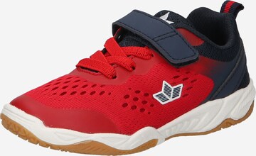 Chaussure de sport LICO en rouge : devant