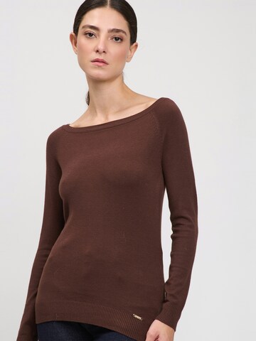 Influencer Sweater in Brown
