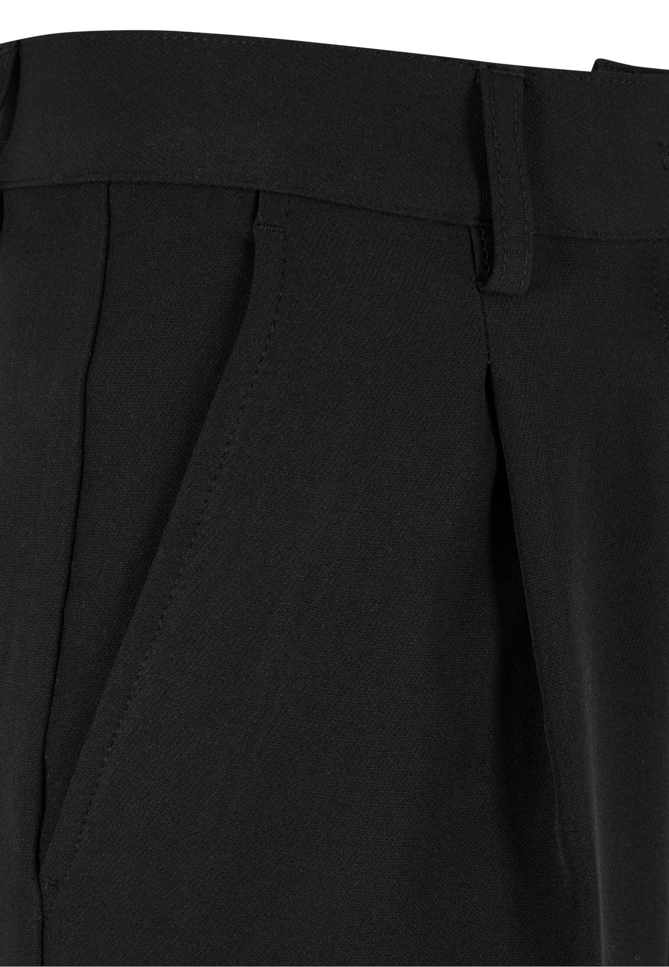 Wide Leg Pantalon à pince Urban Classics en noir