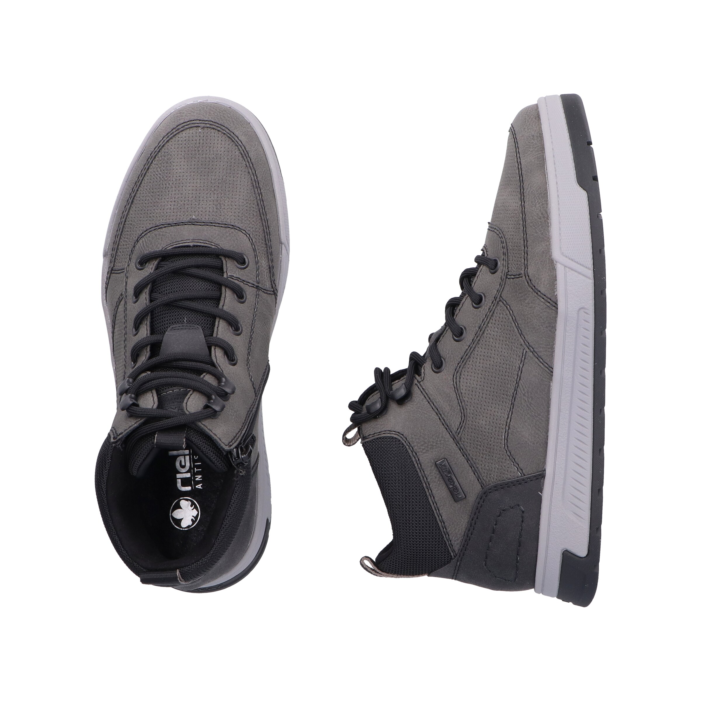 Stivale stringato '36020' di Rieker in grigio