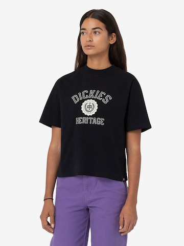 T-shirt 'OXFORD' DICKIES en noir : devant