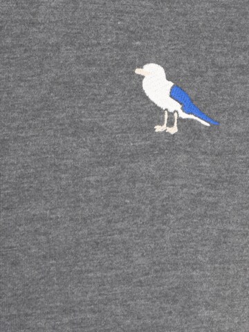 Cleptomanicx T-Shirt 'Embro Gull' in Grau