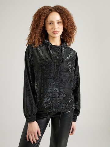 RAINS Funktionsjacke 'String' in Schwarz: Vorderseite