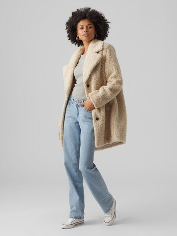 VERO MODA Vinterfrakke 'KYLIE' i beige