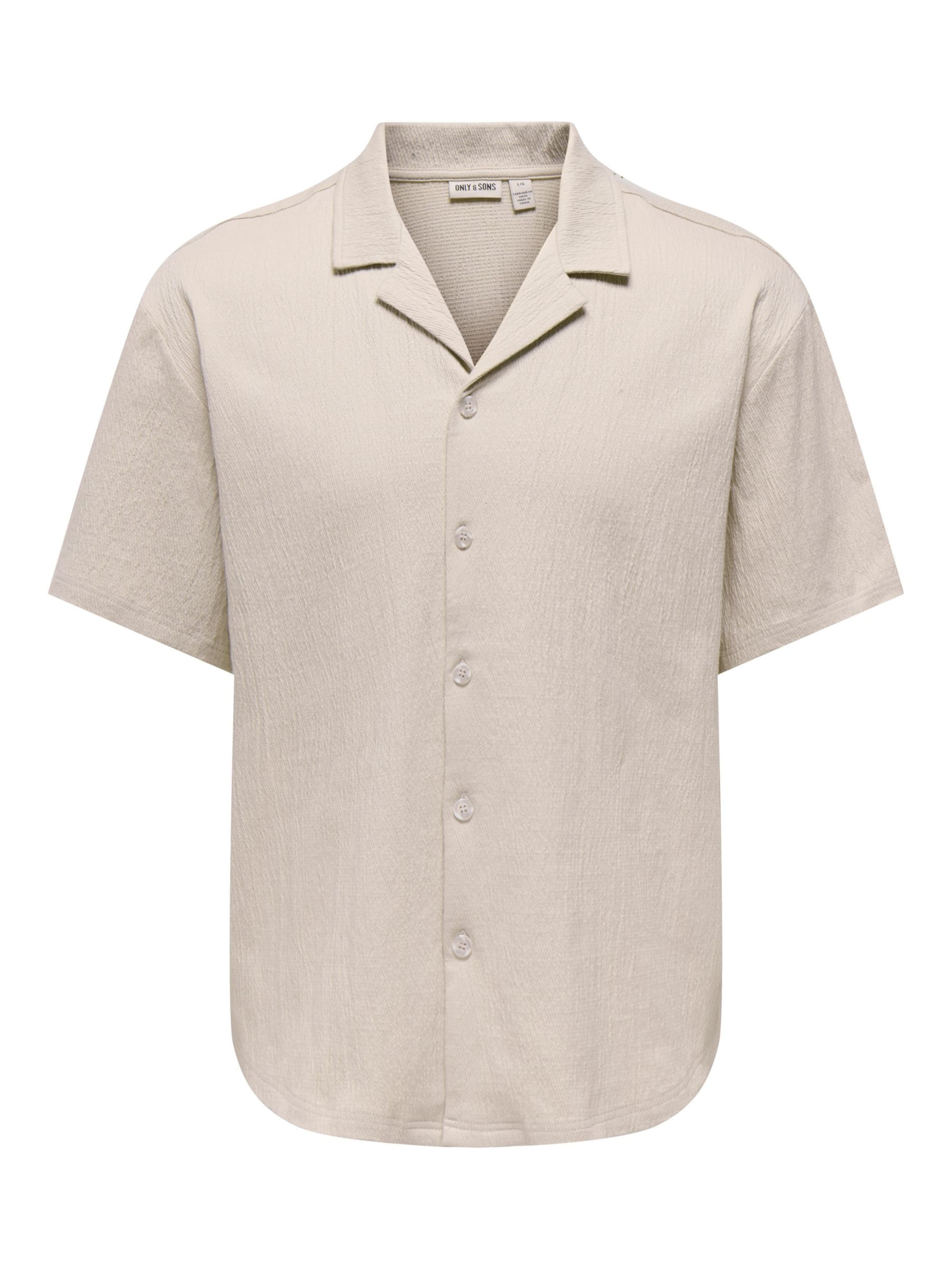 Only & Sons Chemise 'ONSEddie' en beige, Vue avec produit