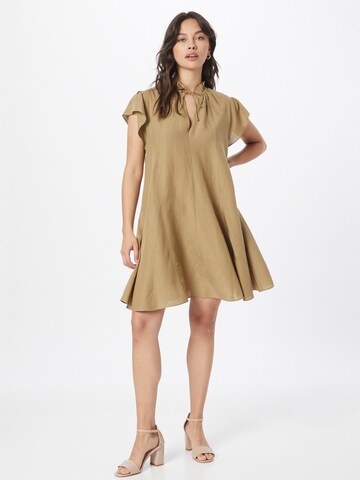 Robe-chemise 'KAROOKH' Samsøe Samsøe en beige : devant