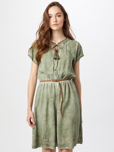 Rochie tip bluză Eight2Nine pe oliv, Vizualizare model