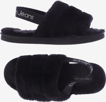 Calvin Klein Jeans Sandals & High-Heeled Sandals in 38 in Black: front