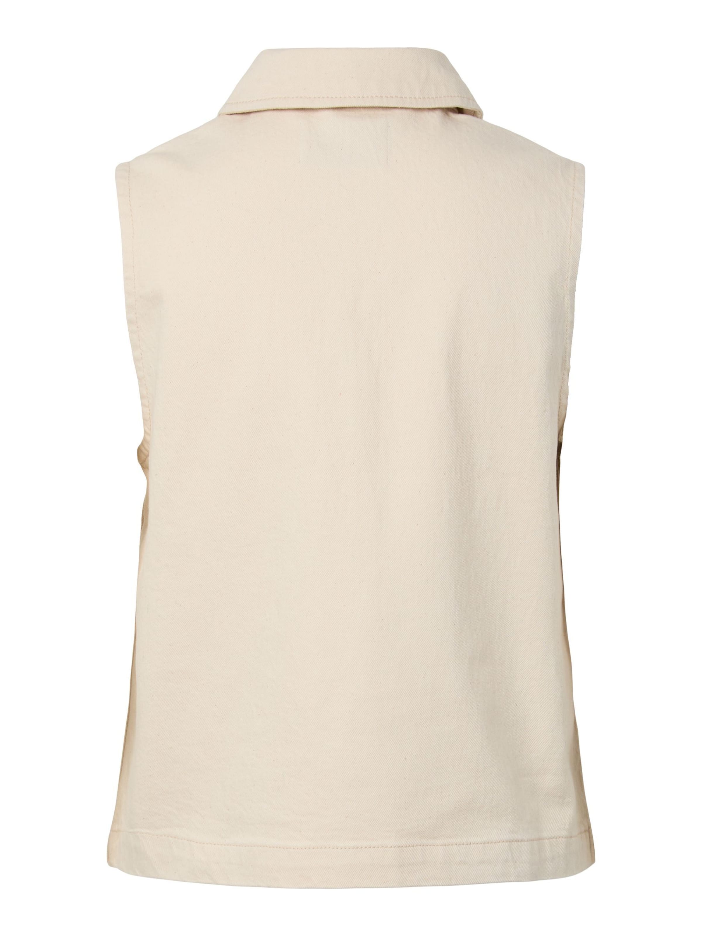 PIECES Blouse 'PCGrace' in Beige