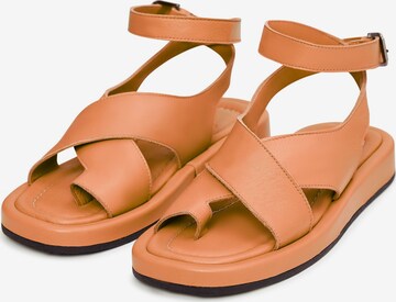 CESARE GASPARI Sandals in Orange