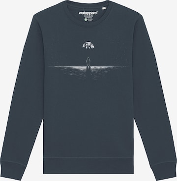 Watapparel Sweatshirt ' Lost in space ' in Grau: Vorderseite