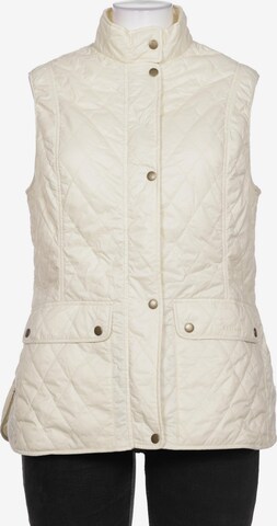 Barbour Vest in XXL in White: front